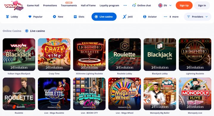 Vulkan Vegas Casino Review Bonuses Promotions Games