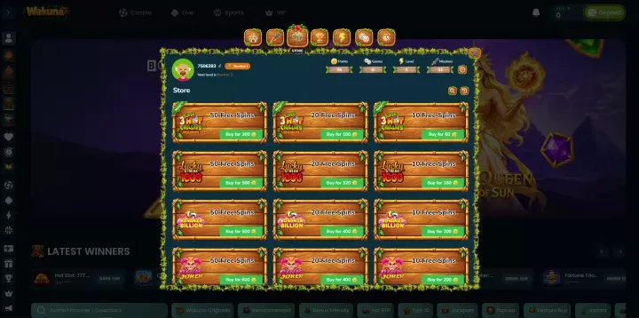 Wakuna Casino 10