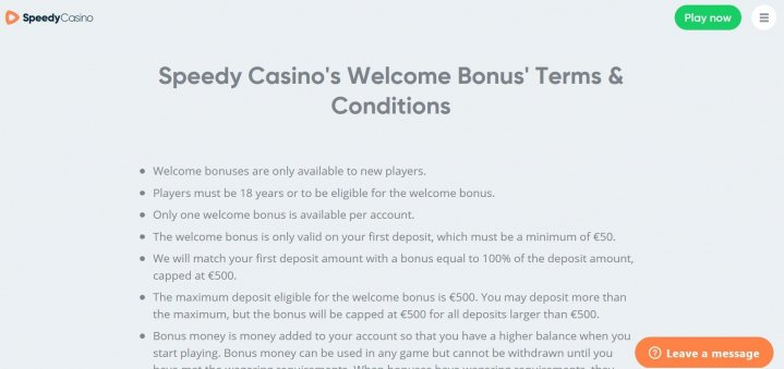 Speedy Casino 2