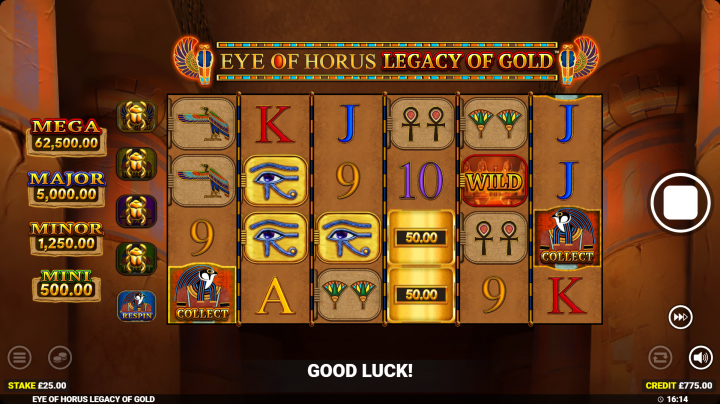 Eye of Horus Legacy of Gold 16