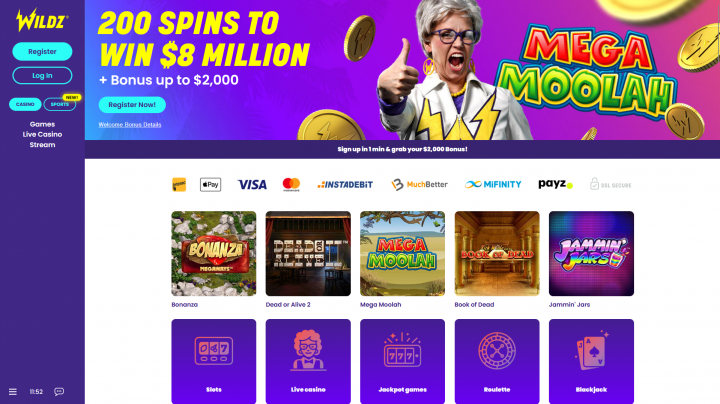 Wildz Casino 1