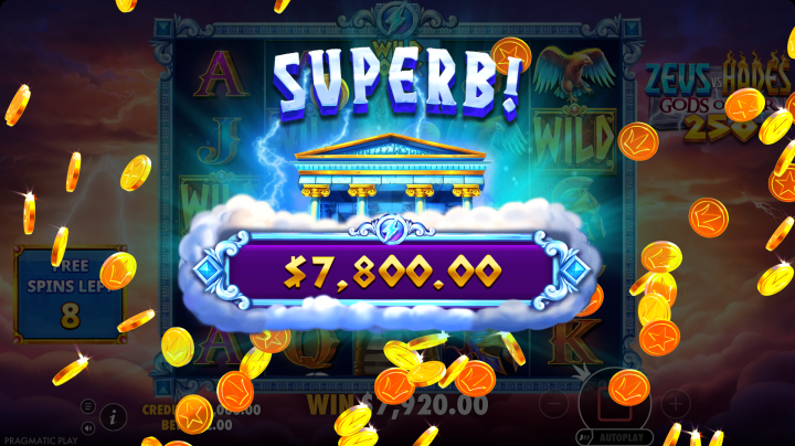 Zeus vs Hades: Gods of War 250 8