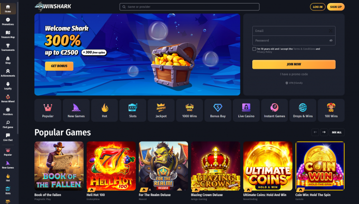 WinShark Casino 1