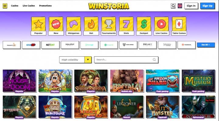 Winstoria Casino 3