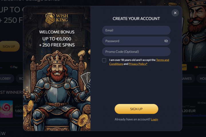 WishKing Casino 2