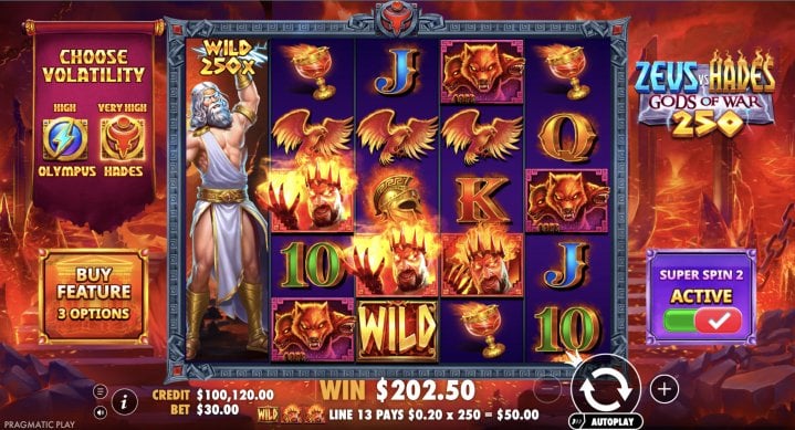 Zeus vs Hades: Gods of War 250 7