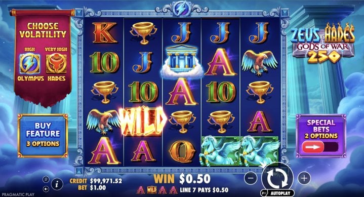 Zeus vs Hades: Gods of War 250 3