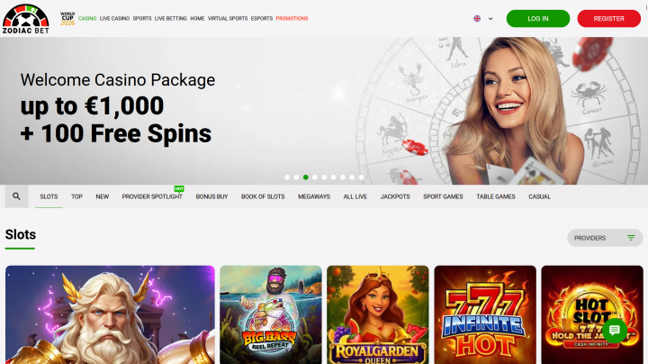 ZodiacBet Casino 1
